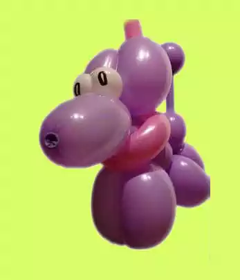 Ballon-Entertainer Ballon-Hund
